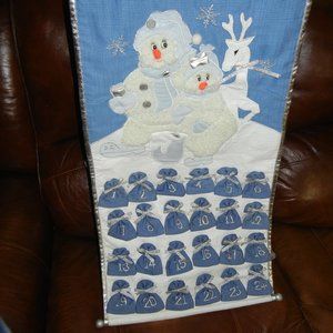 Christmas Advent Calendar  Snow Buddies The Petting Zoo 1994